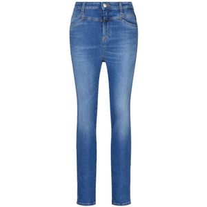 Closed, Skinny Jeans Blauw, Dames, Maat:W32