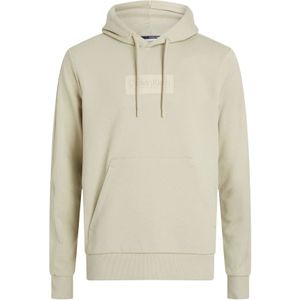 Calvin Klein, Sweatshirts & Hoodies, Heren, Beige, XL, Katoen, Beige Hoodie Set voor Mannen