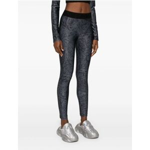 Just Cavalli, Broeken, Dames, Grijs, 3Xs, Polyester, Grijze Leggings Aw 24