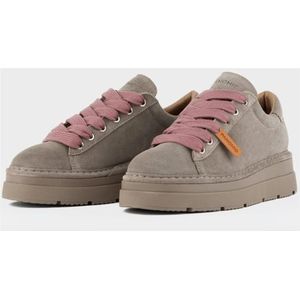 Panchic, Schoenen, Dames, Bruin, 38 EU, Suède, Bruine Suède Veterschoen