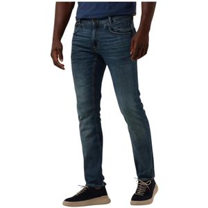 PME Legend, Jeans, Heren, Blauw, W40 L34, Diep Middenblauw Slim Fit Jeans