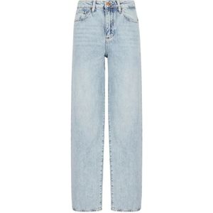 Armani Exchange, Jeans, Dames, Blauw, W26, Denim, Klassieke Denim Jeans
