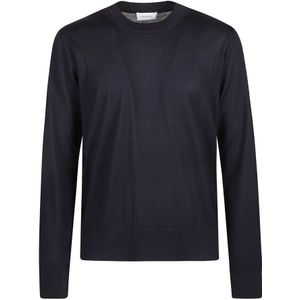 Salvatore Ferragamo, Sweatshirts Blauw, Heren, Maat:XL