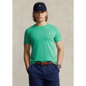 Ralph Lauren, Tops, Heren, Groen, L, Katoen, Klassiek Groen T-shirt