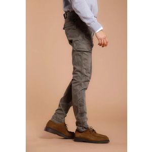 Mason's, Broeken, Heren, Groen, L, Cargo Broek Bolivia Regular Fit Groen