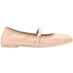 Stuart Weitzman, Schoenen, Dames, Roze, 37 EU, Leer, Ballerinas