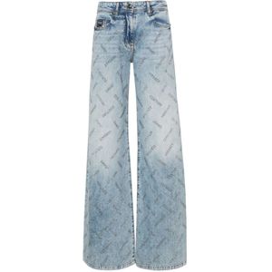 Versace Jeans Couture, Jeans, Dames, Blauw, W26, Blauwe Jeans voor Stijlvolle Look