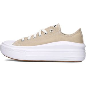 Converse, Schoenen, Dames, Beige, 39 EU, Beige Canvas Lage Sneakers