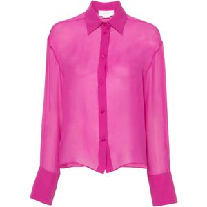 Genny, Blouses & Shirts, Dames, Roze, S, Chiffon, Shirts