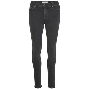 Gestuz, Jeans, Dames, Zwart, W26 L32, Katoen, Klassieke Skinny Jeans met Perfecte Pasvorm