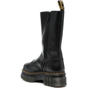 Dr. Martens, Schoenen, Dames, Zwart, 40 EU, Leer, Audrick Hoge Nappa Leren Laarzen