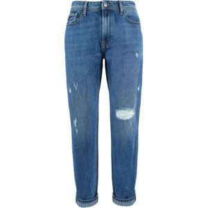 YES Zee, Jeans, Heren, Blauw, W38, Denim, Heren Denim Jeans Regular Fit Distressed