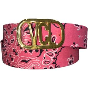 ViCOLO, Roze Bandana Riem Roze, Dames, Maat:L