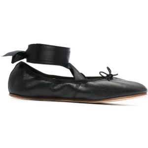 Repetto, Zwarte Ballerina Schoenpoets Zwart, Dames, Maat:37 EU