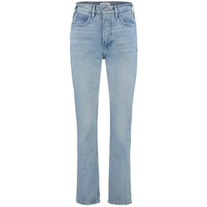 Frame, Jeans, Dames, Blauw, W30, Katoen, Versleten straight-leg jeans