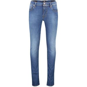 Tramarossa, Blauwe Denim 5-Pocket Jeans Blauw, Heren, Maat:W36