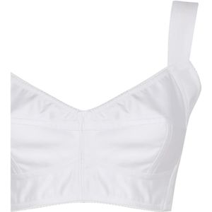 Dolce & Gabbana, Tops, Dames, Wit, M, Witte Heart Neckline Band Top