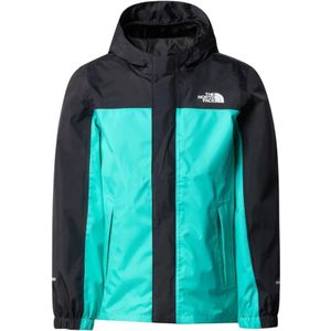 The North Face, Antora Regenjas - Zwart en Groen Blauw, Heren, Maat:XL