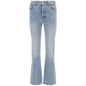 Amiri, Klassieke Denim Jeans Blauw, Dames, Maat:W26