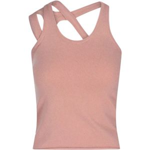 Extreme Cashmere, Tops, Dames, Roze, ONE Size, Roze Top voor Ultiem Comfort