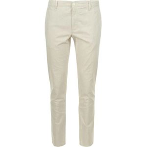 Alberto, Alberto chino ROB slim fit Beige, Heren, Maat:W34 L34