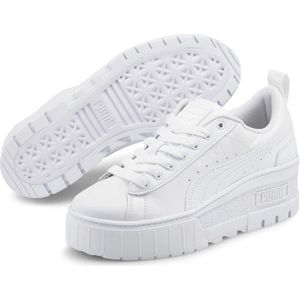 Puma, Schoenen, Dames, Wit, 40 EU, Dames Mayze Wedge Sneakers