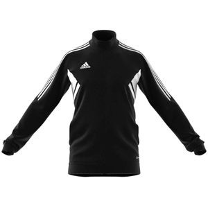Adidas, Con 22 Jkt Zwart Sweatshirt Zwart, Heren, Maat:L