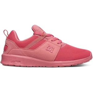 DC Shoes, Heathrow Lage Sneaker voor Dames Roze, Dames, Maat:38 EU