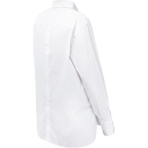 Karl Lagerfeld, Blouses & Shirts, Dames, Wit, S, Katoen, Dames Overhemd 236W1602-100