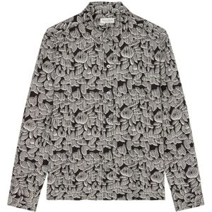 Marc O'Polo, Blouses & Shirts, Dames, Zwart, XL, Katoen, A-vormige blouse