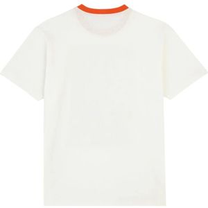 Vilebrequin, Tops, Heren, Wit, M, Katoen, Lucht Strand Katoenen T-shirt Heren