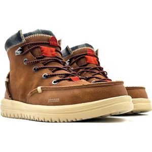 Hey Dude, Schoenen, Heren, Bruin, 44 EU, Bruin leren enkellaars