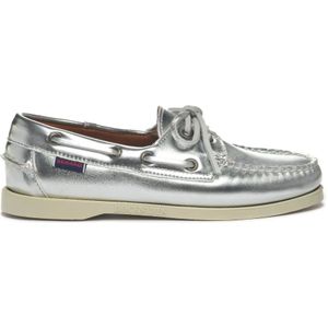 Sebago, Sailor Schoenen Grijs, Dames, Maat:36 1/2 EU