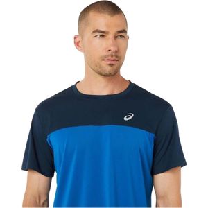 Asics, Tops, Heren, Blauw, S, Race T-shirt