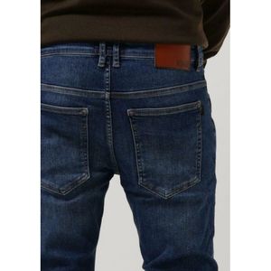 Drykorn, Jeans, Heren, Blauw, W34 L34, Denim, Heren Slim Fit Donkerblauwe Jeans