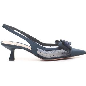 Roberto Festa, Blauwe Mesh Slingback Sandalen Blauw, Dames, Maat:39 EU