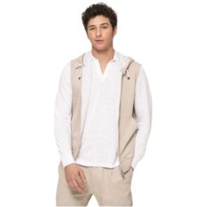 Brunello Cucinelli, Mouwloze Sweatshirt Beige, Heren, Maat:L