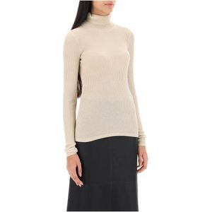 By Malene Birger, Truien, Dames, Beige, M, Ronella Lyocell Gebreide Coltrui