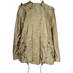 Burberry Vintage, Pre-owned, Dames, Groen, M, Polyester, Pre-owned Polyester outerwear
