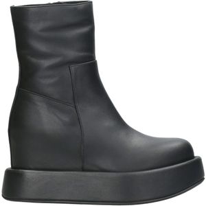 Paloma Barceló, Schoenen, Dames, Zwart, 40 EU, Leer, Paloma Barcelò Boots Black