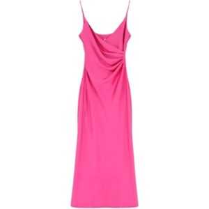 Imperial, Kleedjes, Dames, Roze, L, Polyester, Elegante Jurk