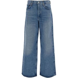 Agolde, Jeans, Dames, Blauw, W27, Katoen, Wide Jeans