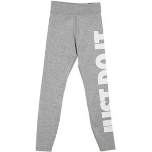 Nike, Essential Legging High Rise Streetwear Grijs, Dames, Maat:L