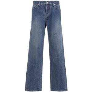 Jil Sander, Jeans, Dames, Blauw, W27, Katoen, Blauwe Jeans voor Vrouwen Aw 24