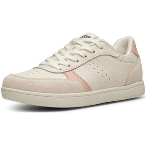 Woden, Schoenen, Dames, Beige, 36 EU, Leer, Klassieke Bjork Mix Sneaker