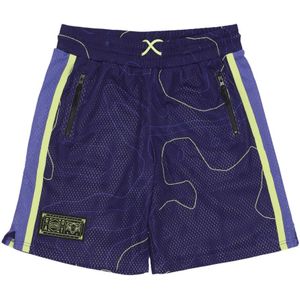 Dolly Noire, Korte broeken, Heren, Blauw, XL, Blauwe Easyshorts Basketbal Shorts Streetwear