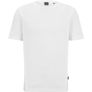 Hugo Boss, Tops, Heren, Wit, S, Witte T-shirts en Polos Korte Mouw