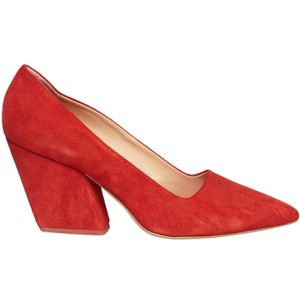 aeyde, Schoenen, Dames, Rood, 37 EU, Suède, Rode Suède Lizzy Hakken