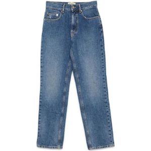 Roy Roger's, Iconische Medium Wash Denim Jeans Blauw, Dames, Maat:W27