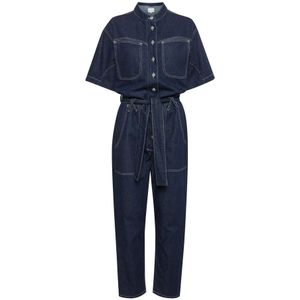 My Essential Wardrobe, Jumpsuits Blauw, Dames, Maat:M